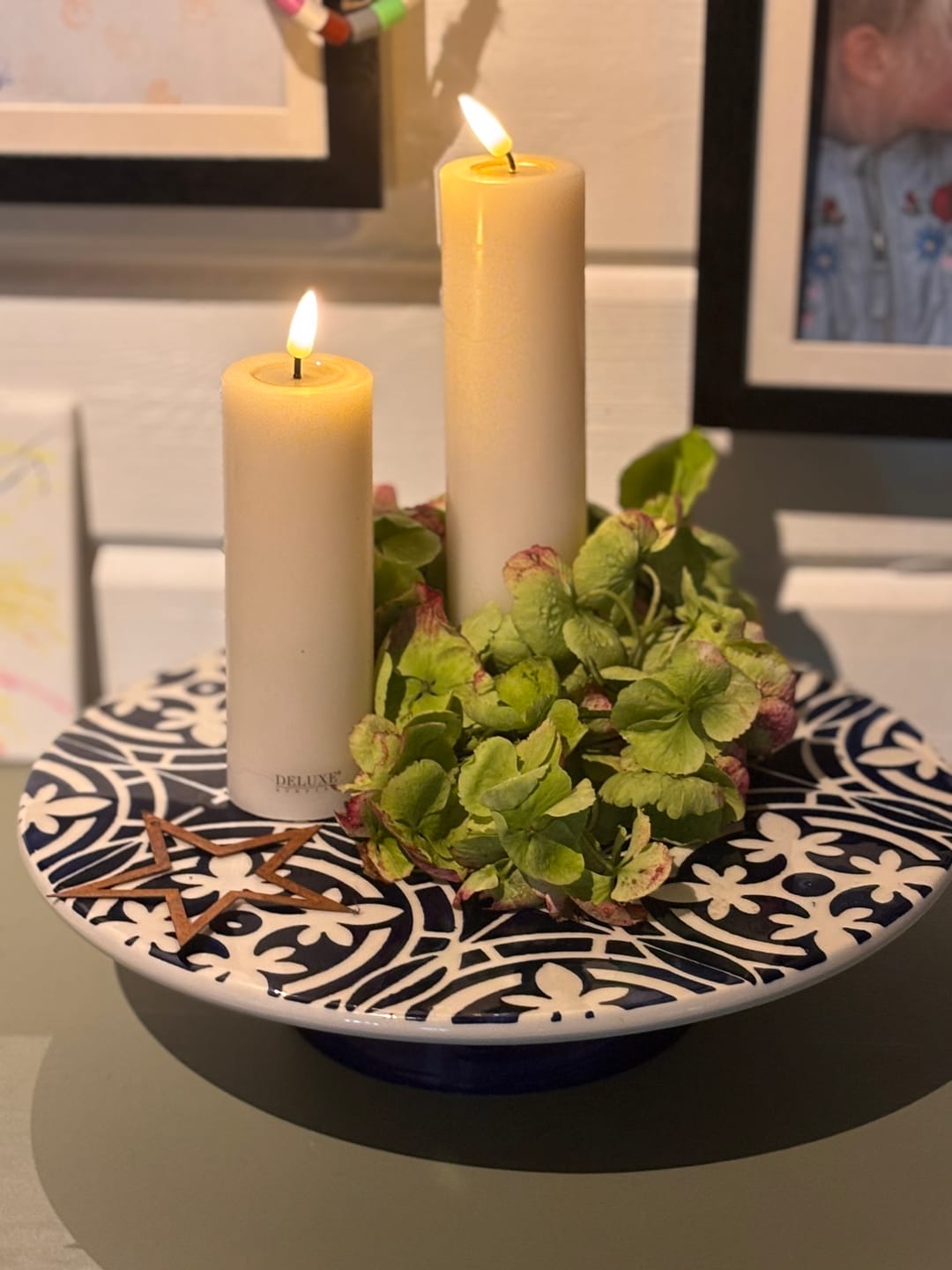 Customer photo review of LED Bloklys Ø 5 x 20 cm Cream