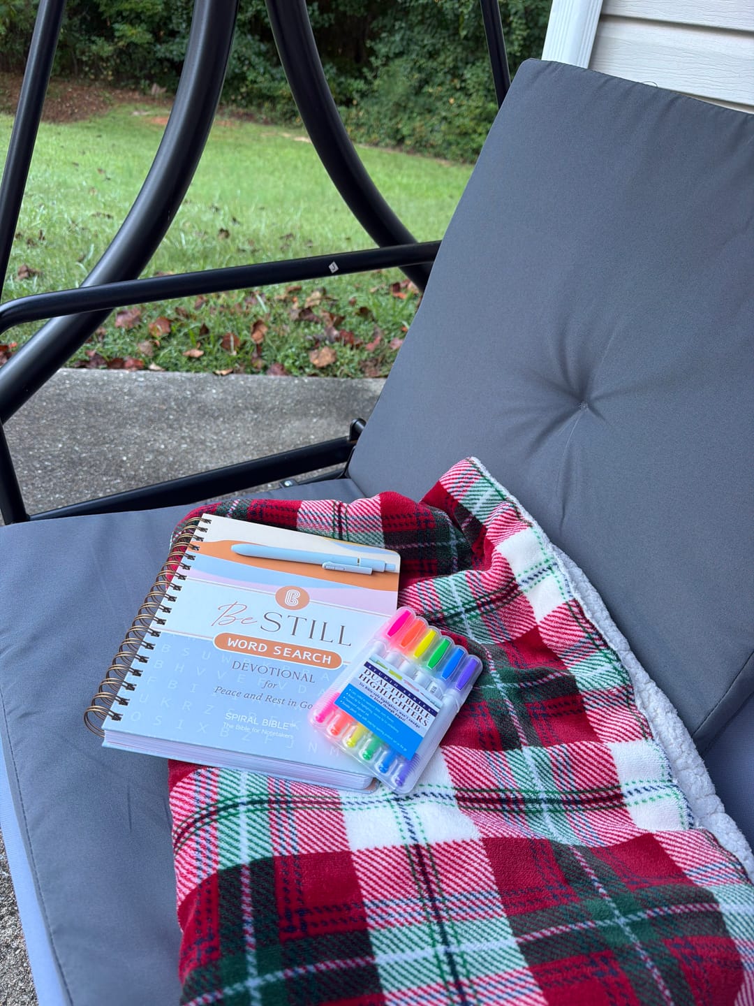 Customer photo review of Be Still: Word Search Devotional for Peace & Rest in God