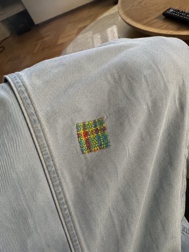 Customer photo review of Kit Réparation Textile Créatif – Donnez une seconde vie à vos vêtements