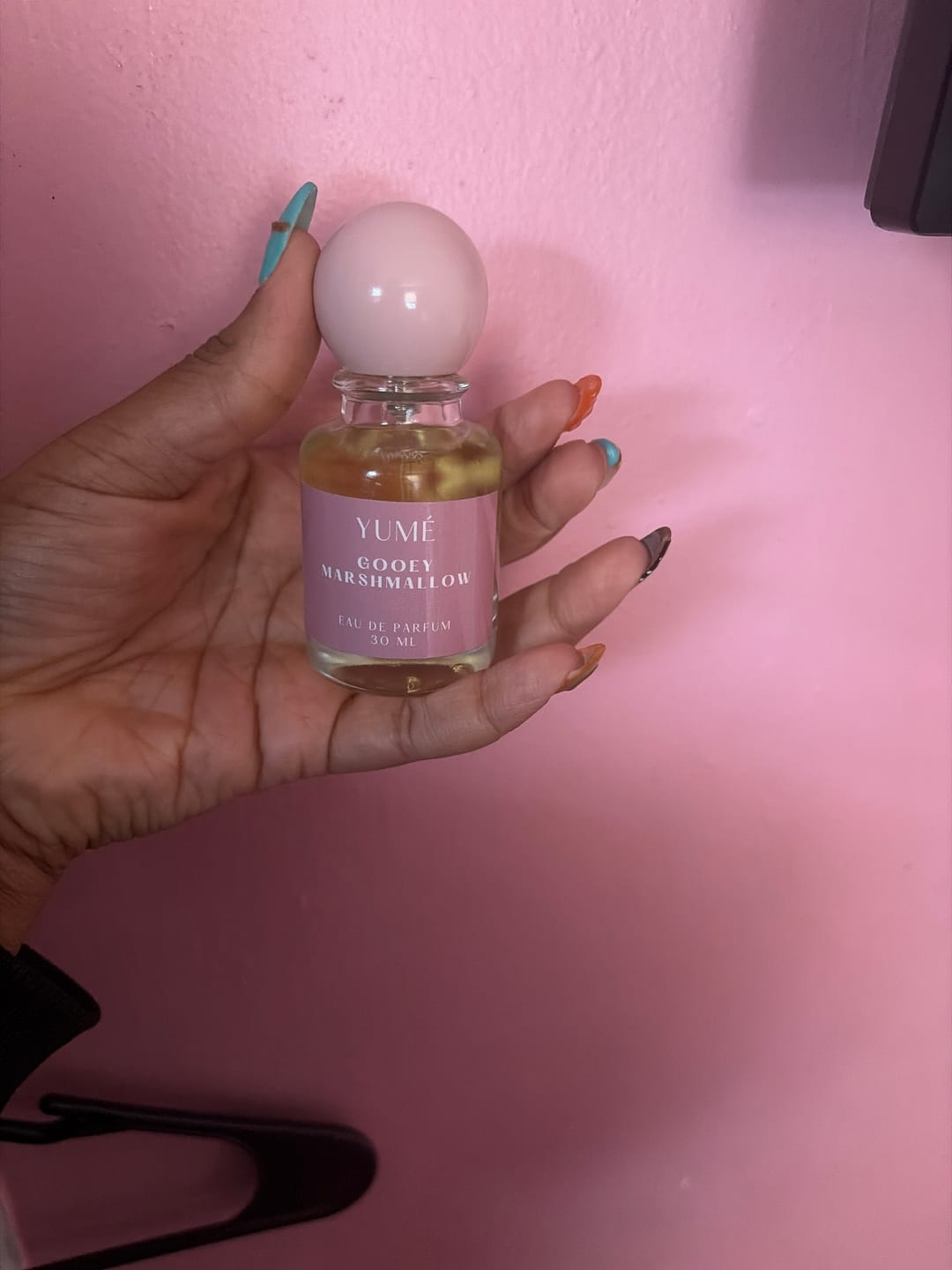 Customer photo review of GOOEY MARSHMALLOW PERFUME