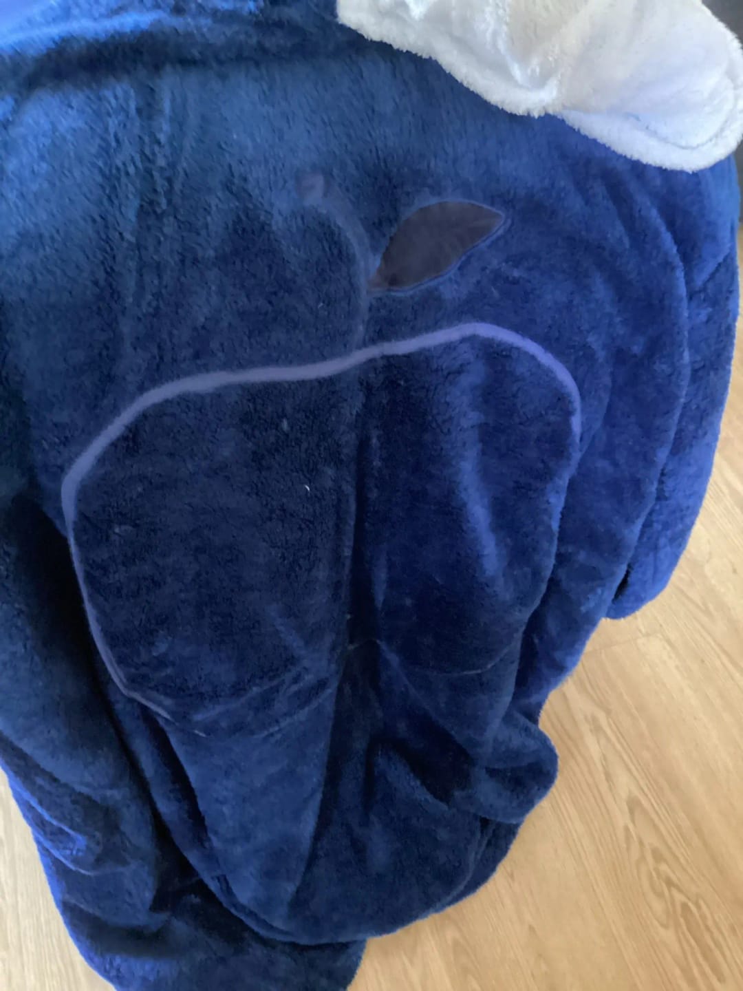 Customer photo review of Cloud Wrap Wearable Blanket