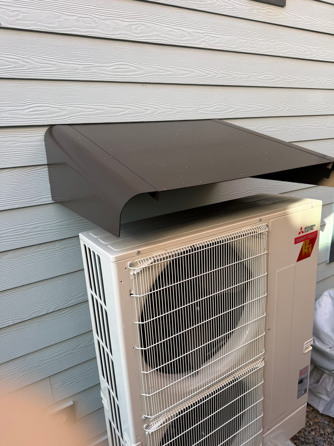 Customer photo review of The Airdeko Snow Shield