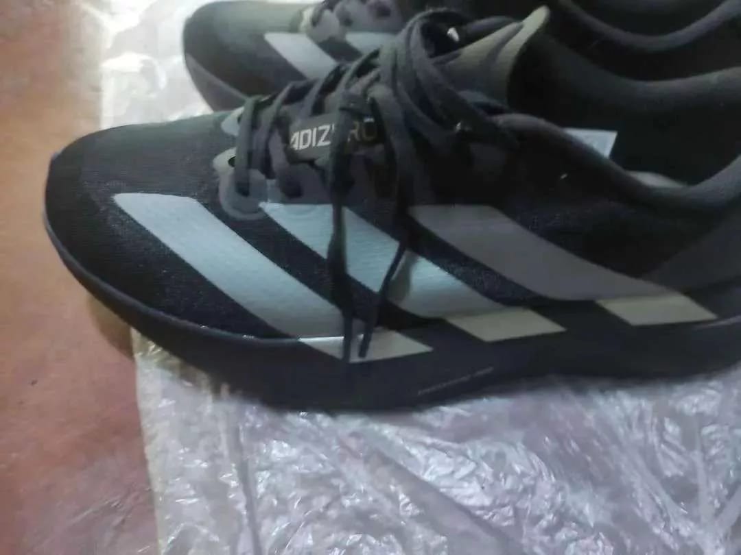 Customer photo review of Adizero Evo SL CoreBlack / Iron Mettalic - AZS