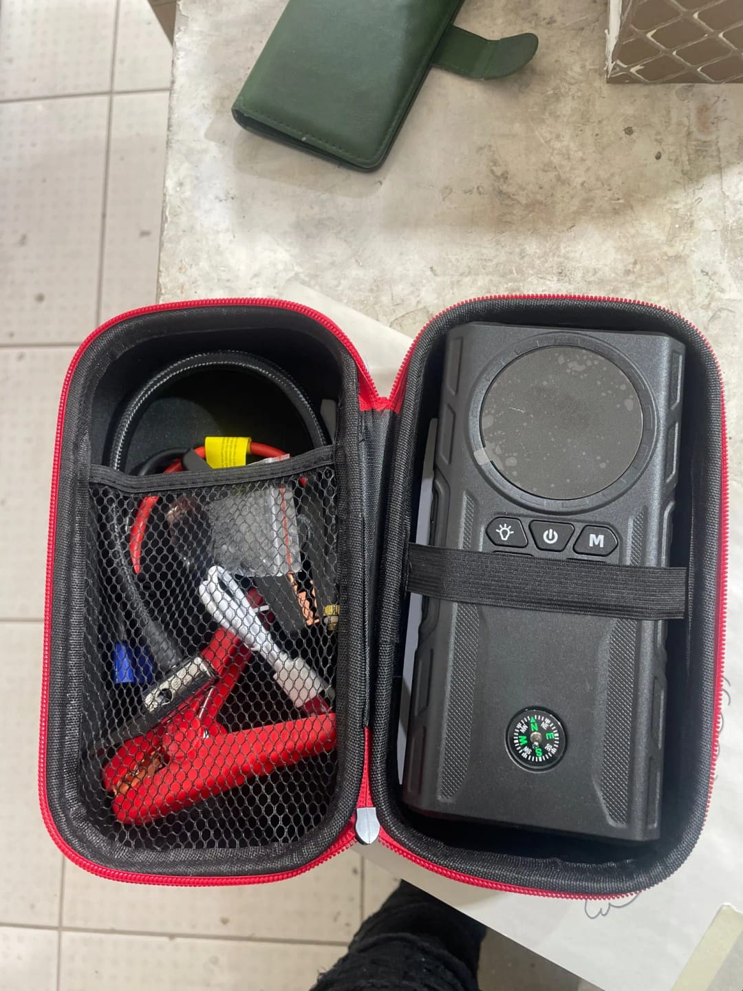 Customer photo review of Tekkvault™ RoadRescue Pro 4-in-1 Jump Starter