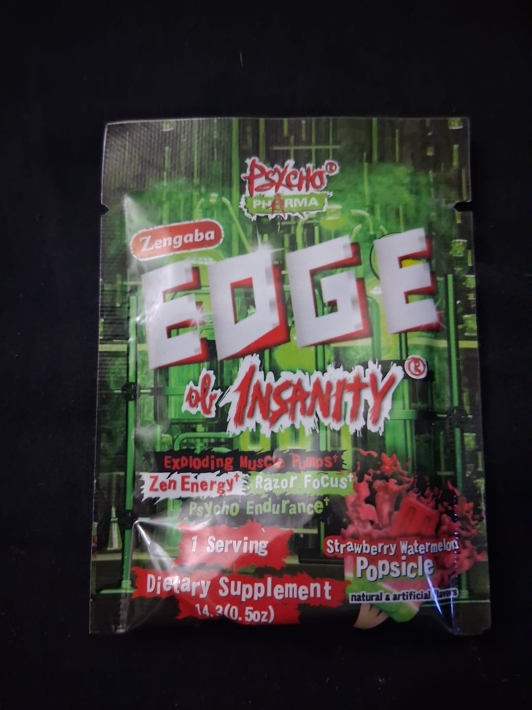 Customer photo review of Edge of Insanity Packet