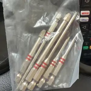 Customer photo review of Magnetico Set Punte Avvitatore 6 Pezzi Design Pagoda