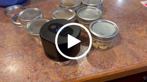 Customer video review of Mason Genie® Vacuum Sealer Kit