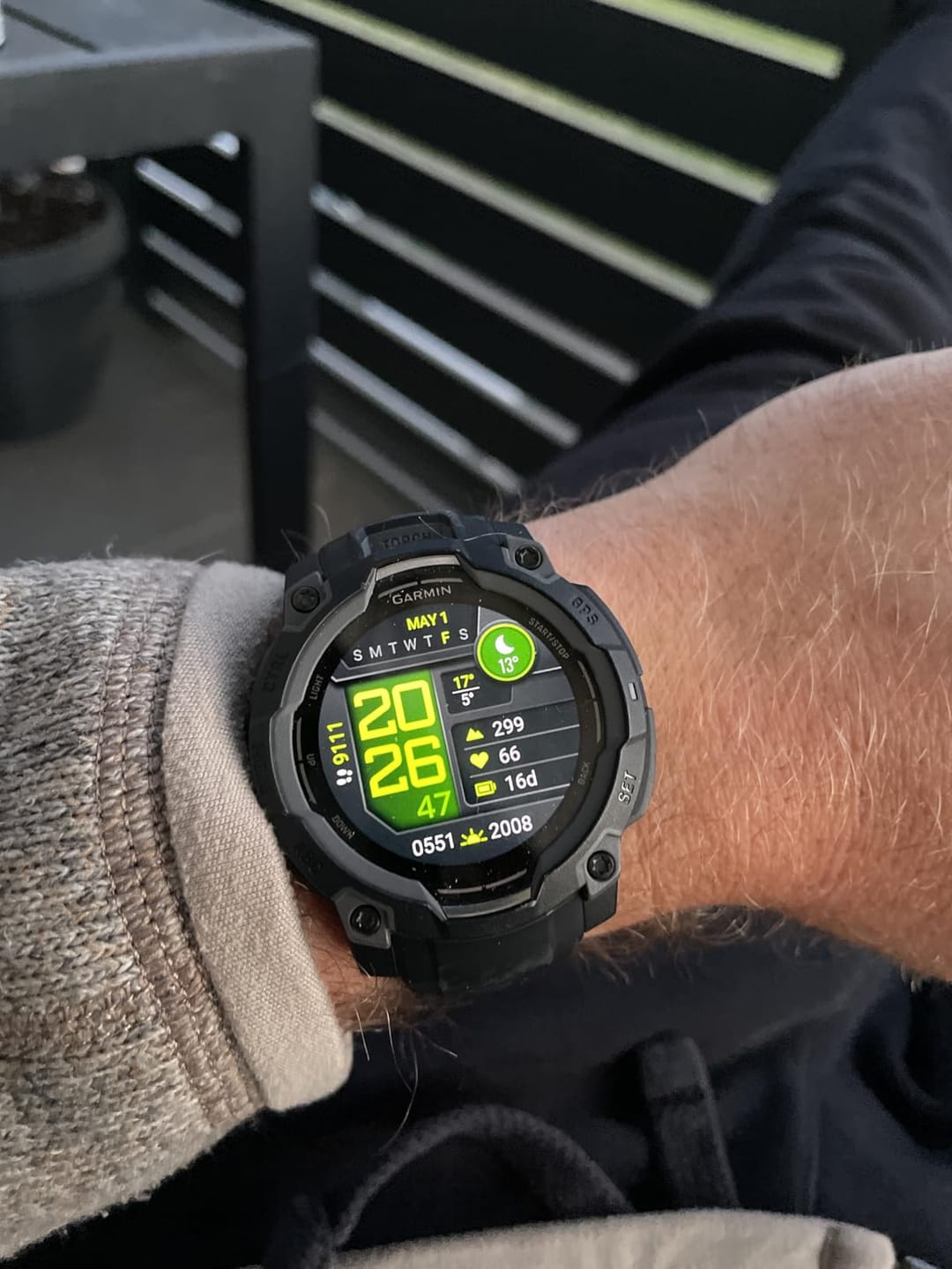 Customer photo review of Garmin Instinct 3 AMOLED