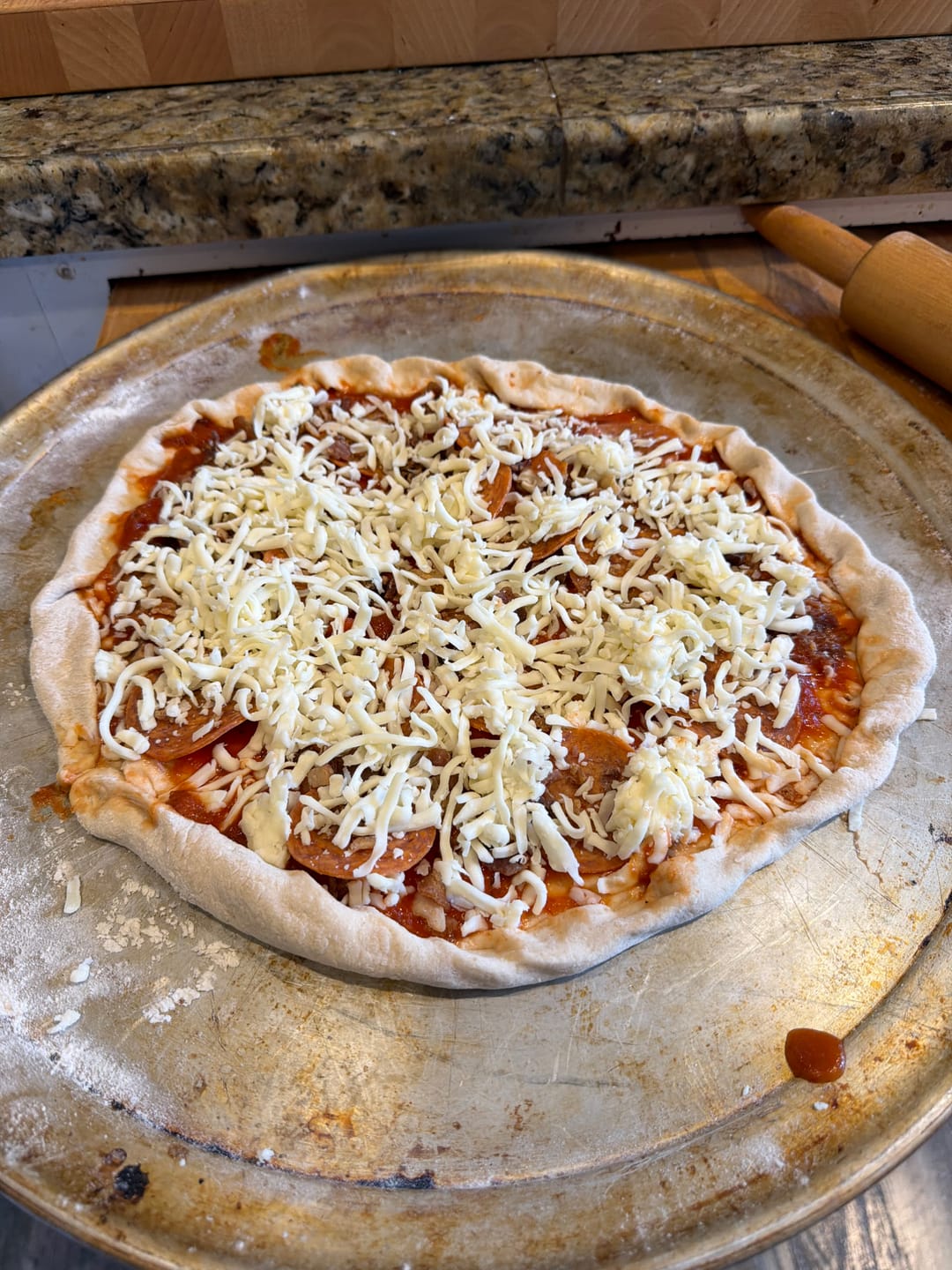 Customer photo review of 12" Wood Pellet Pizza Oven (Clearance)