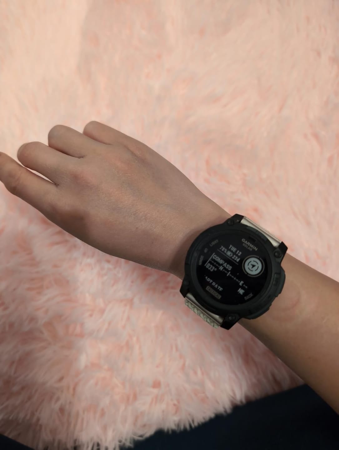 Customer photo review of Garmin Instinct 3 Tactical Edition