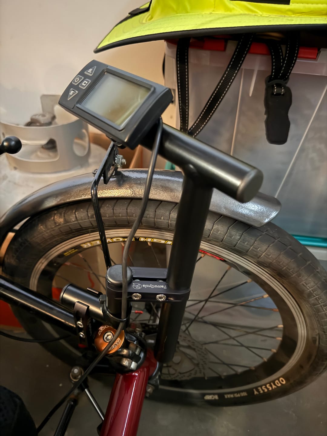 Customer photo review of Cockpit Mount (Horizontal Attachment)