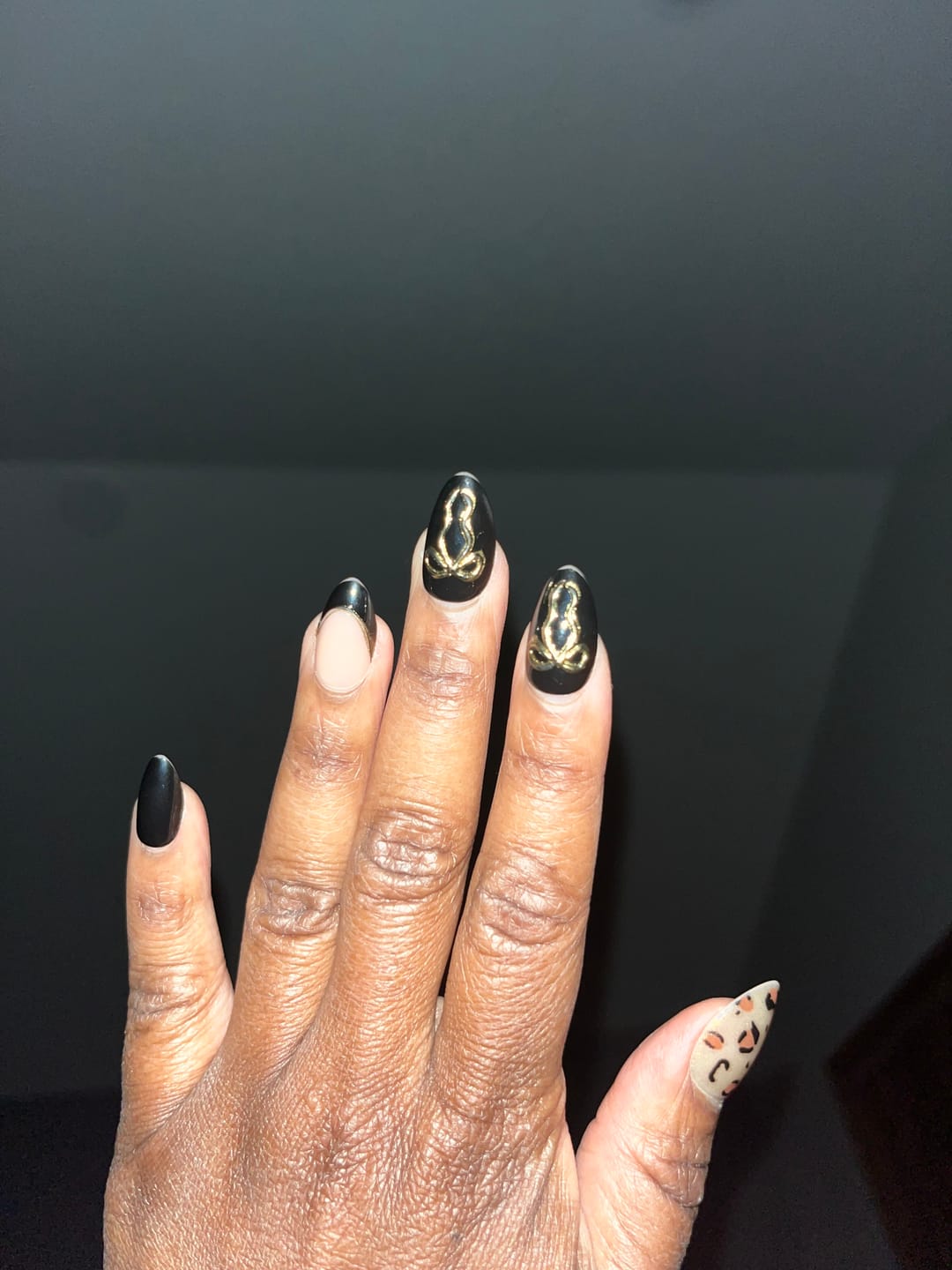 Customer photo review of Candice - Metallic