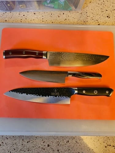 Customer photo review of Dynasty Series 8" Chef Knife