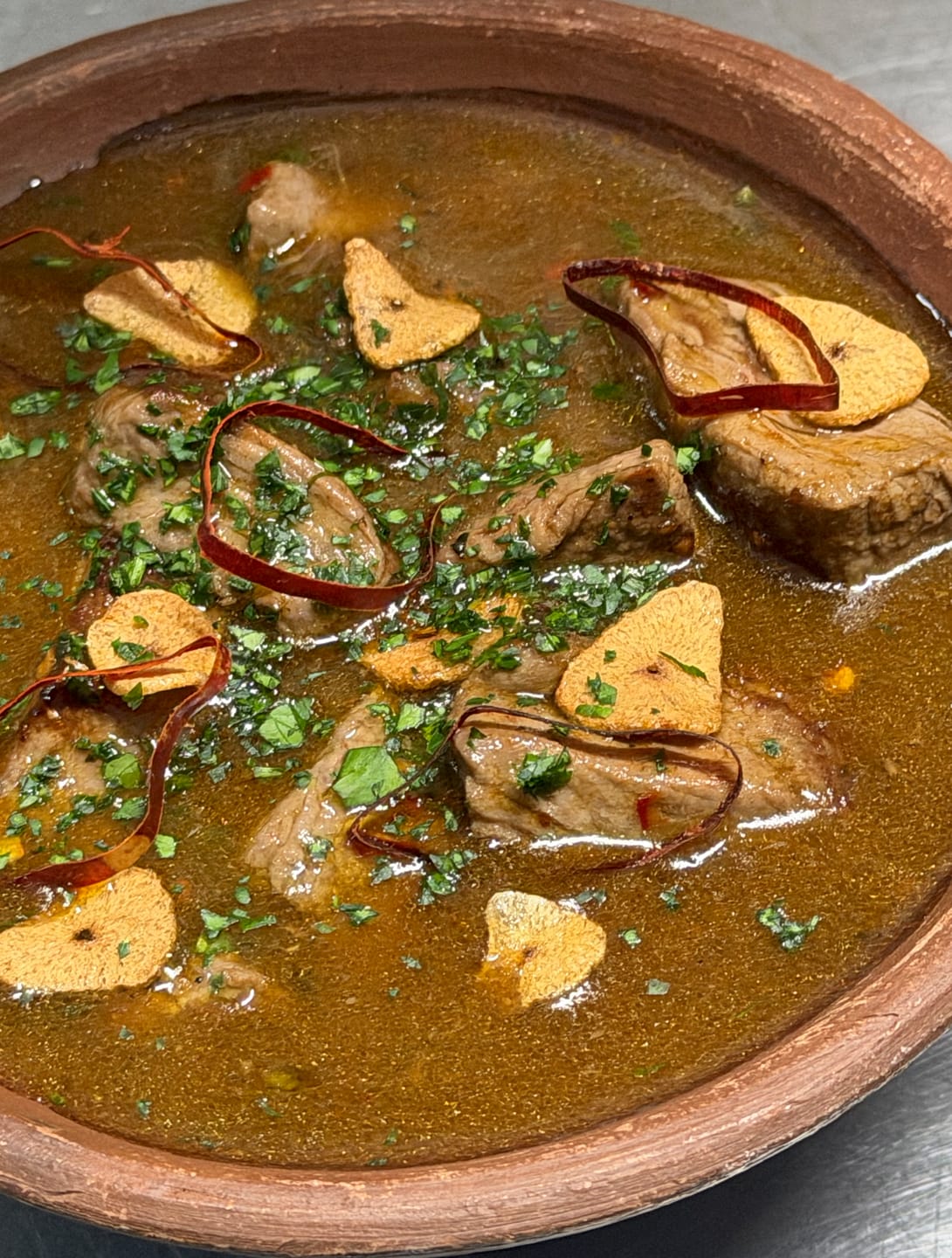 Customer photo review of Filete al Pilpil