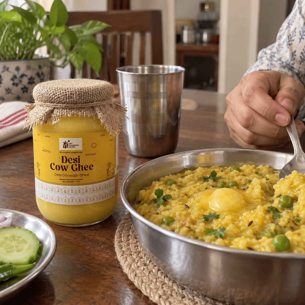Customer photo review of Desi Cow Ghee