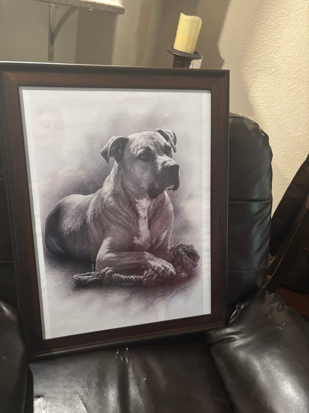 Customer photo review of Charcoal - Personalized Poster
