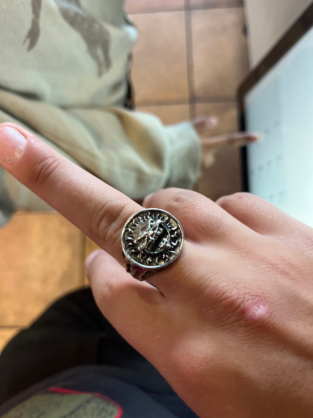 Customer photo review of UPGRADED SUNNY RING