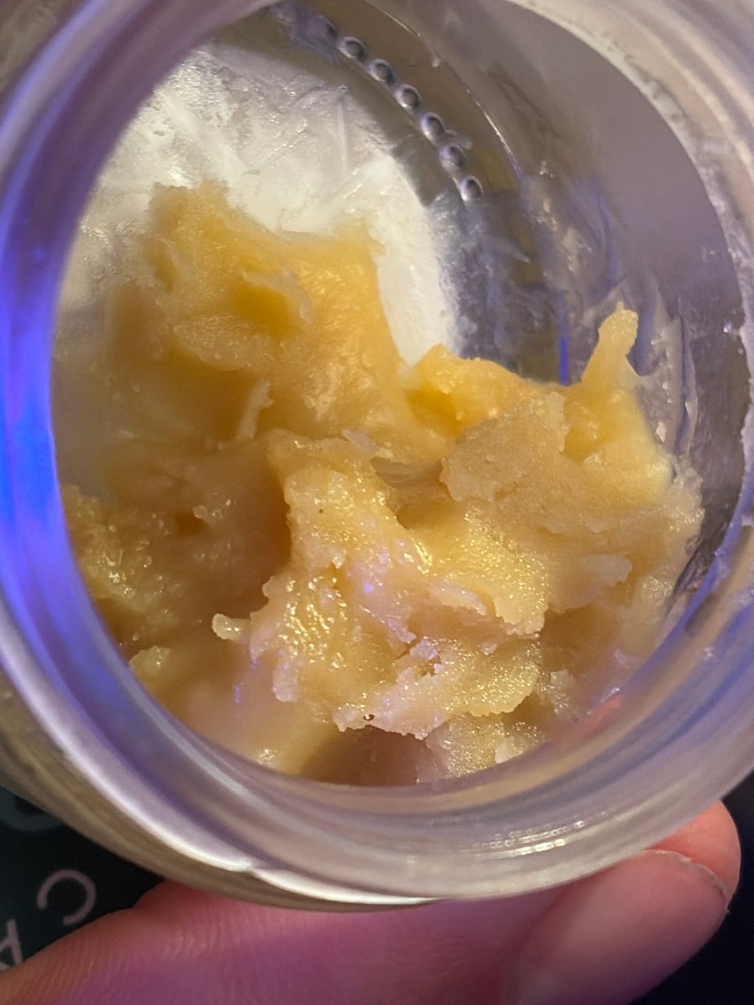 Customer photo review of Blueberry Parfait (Live Resin Badder)