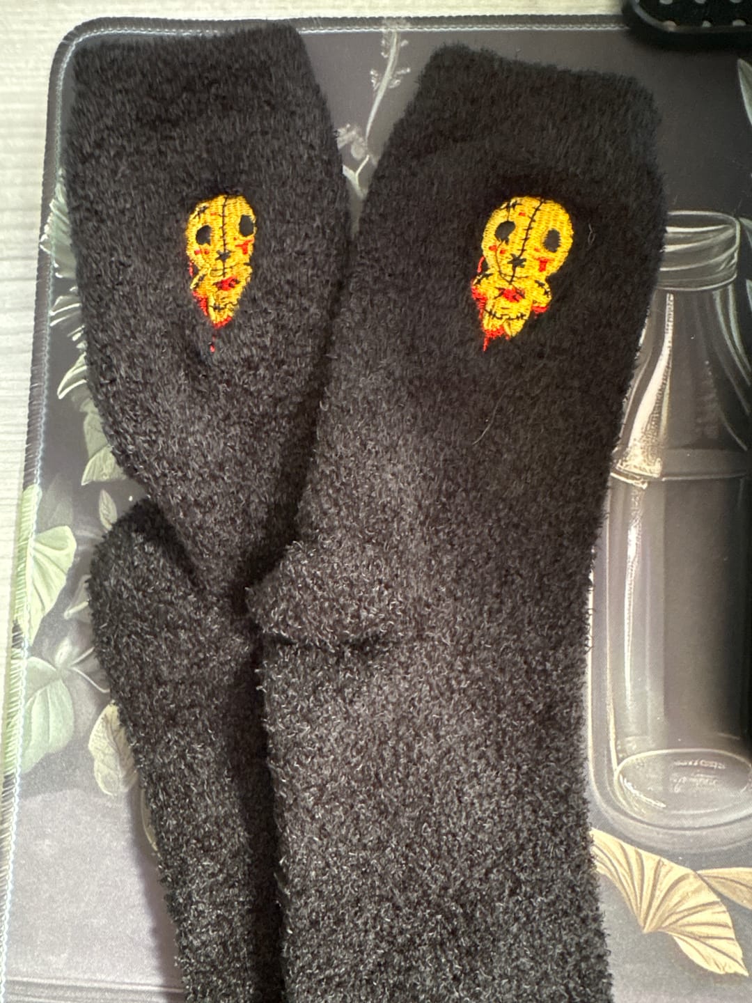 Customer photo review of Annabelle Fluffy Socks