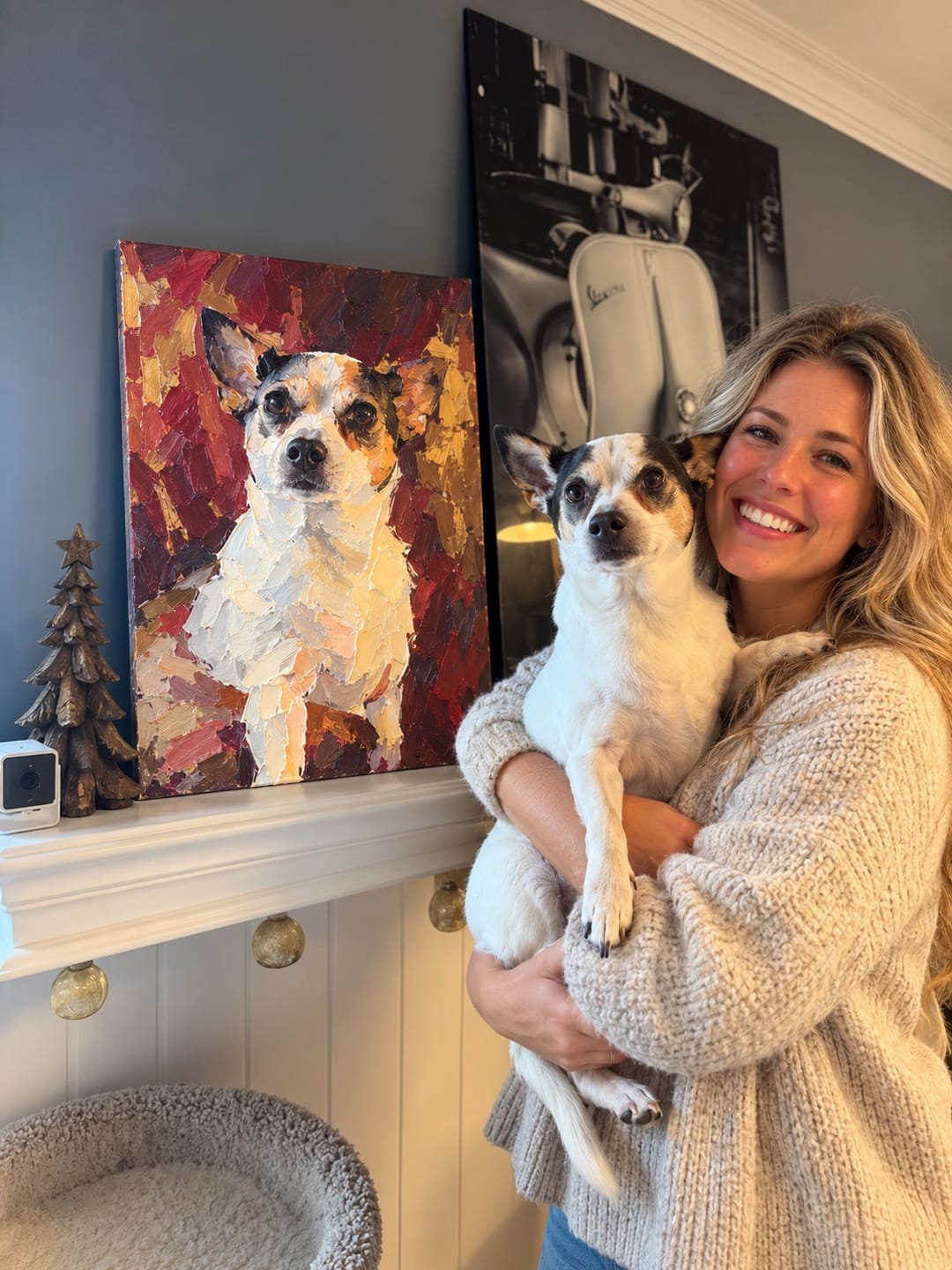 Customer photo review of Custom Paint by Numbers Kit - Turn Your Photo Into Hand-Painted Art