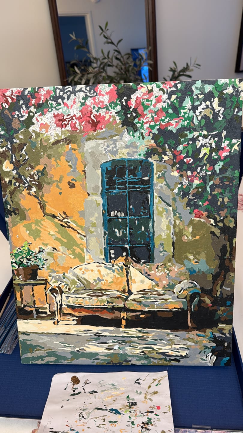 Customer photo review of Mediterranean Serenity