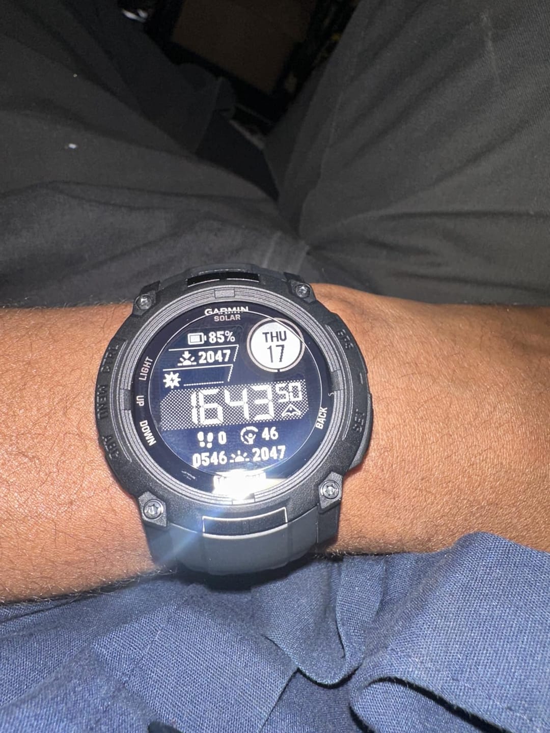 Customer photo review of Garmin Instinct 3 Tactical Edition