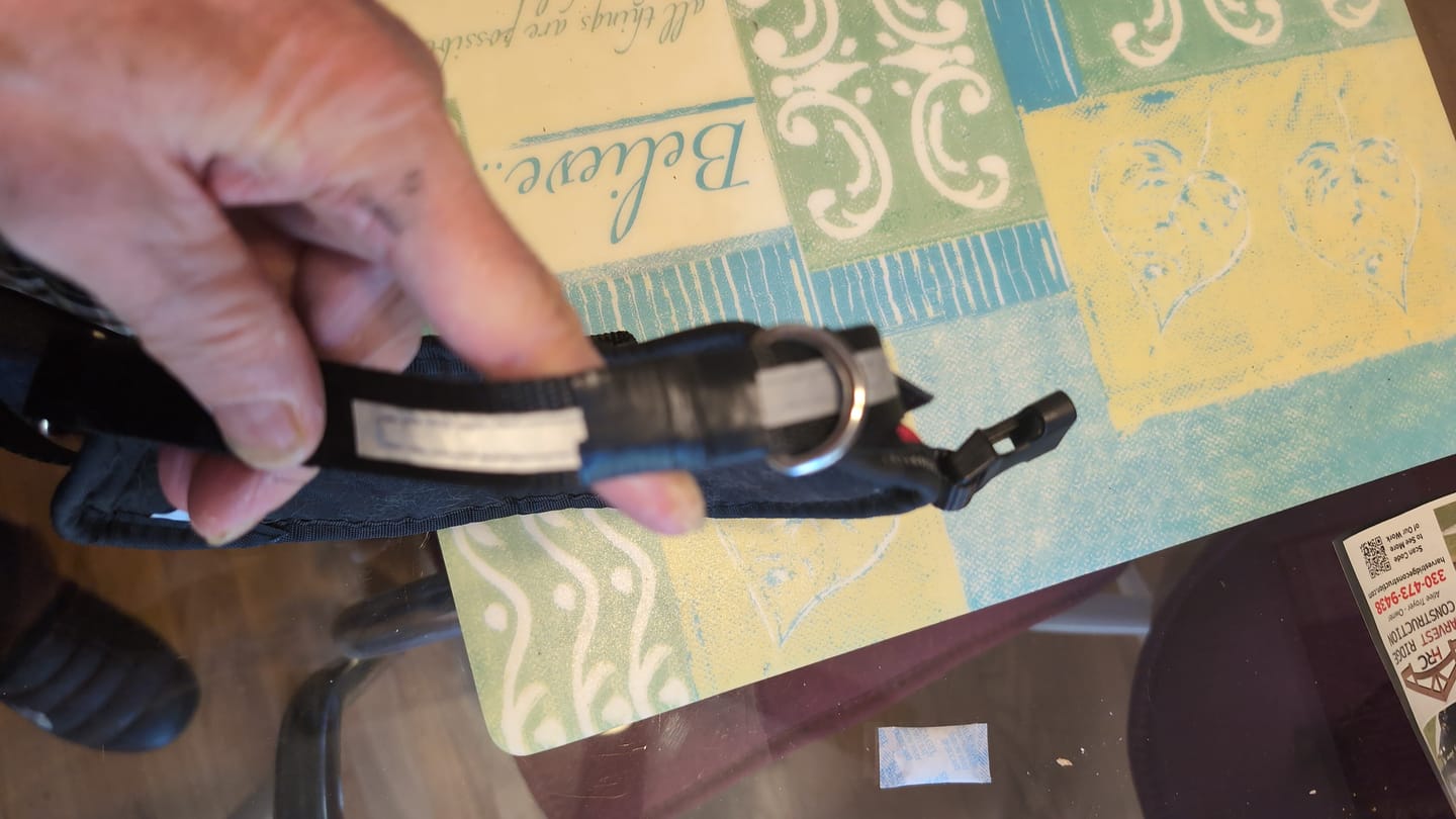 Customer photo review of Front D-Ring Attachment