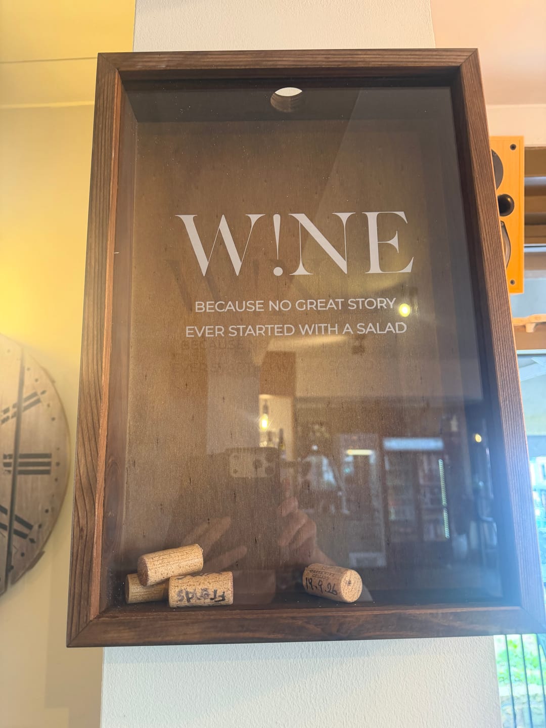 Customer photo review of WINE!