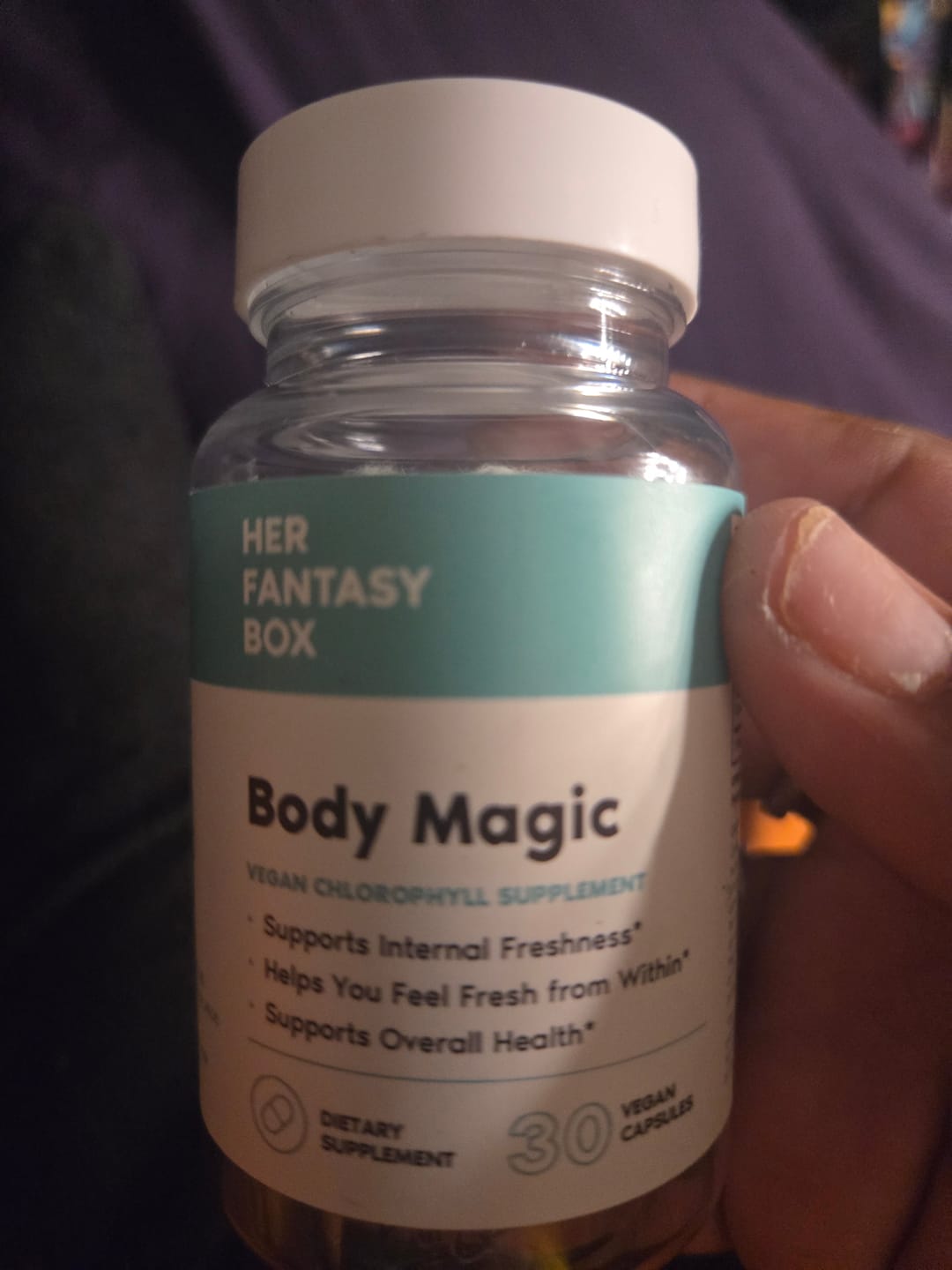 Customer photo review of The Fresh & Clean Kit - Boric Acid Vaginal Wash & Suppository Duo