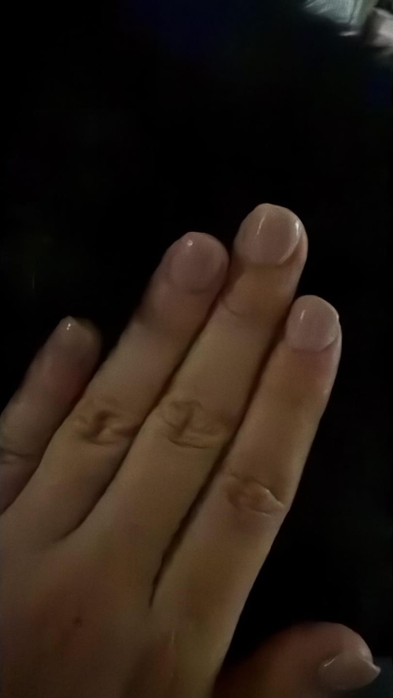Customer photo review of Caramel Macchiato Dipping Powder