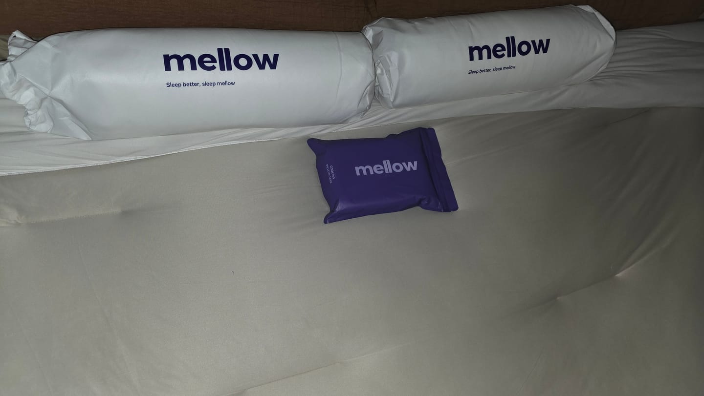 Customer photo review of MarshMellow Comforter