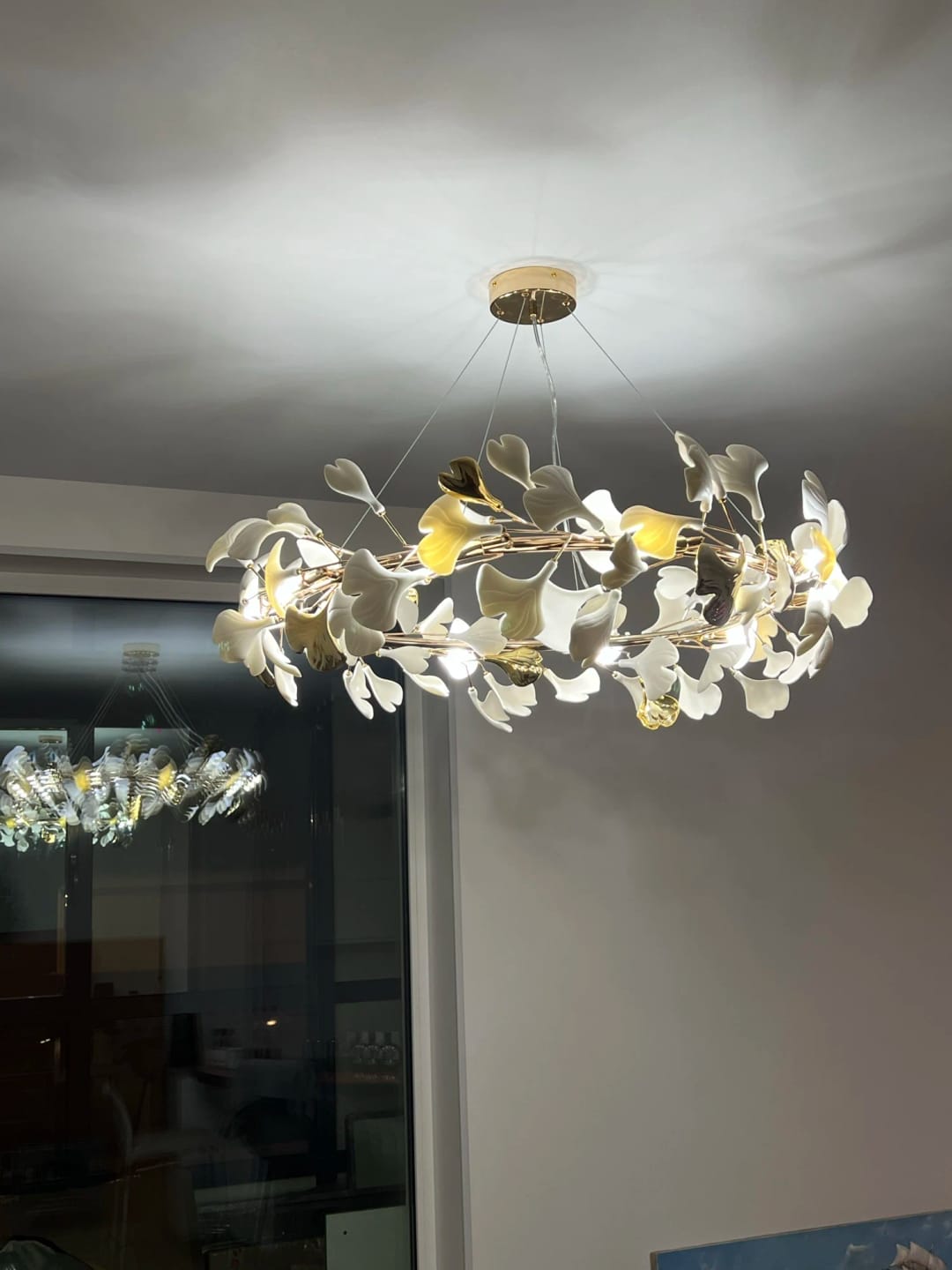 Customer photo review of Keira Tree Branch Chandelier