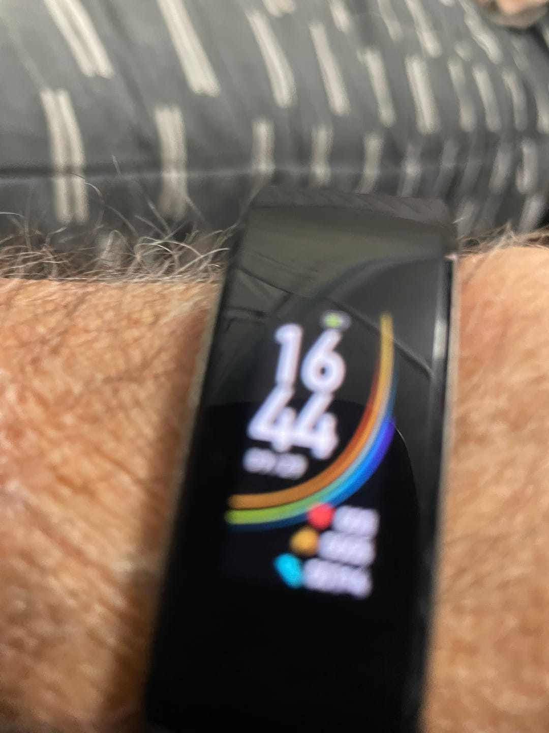Customer photo review of C6S Bluetooth Waterproof Smart Bracelet Blood Pressure Heart Rate for IOS Android