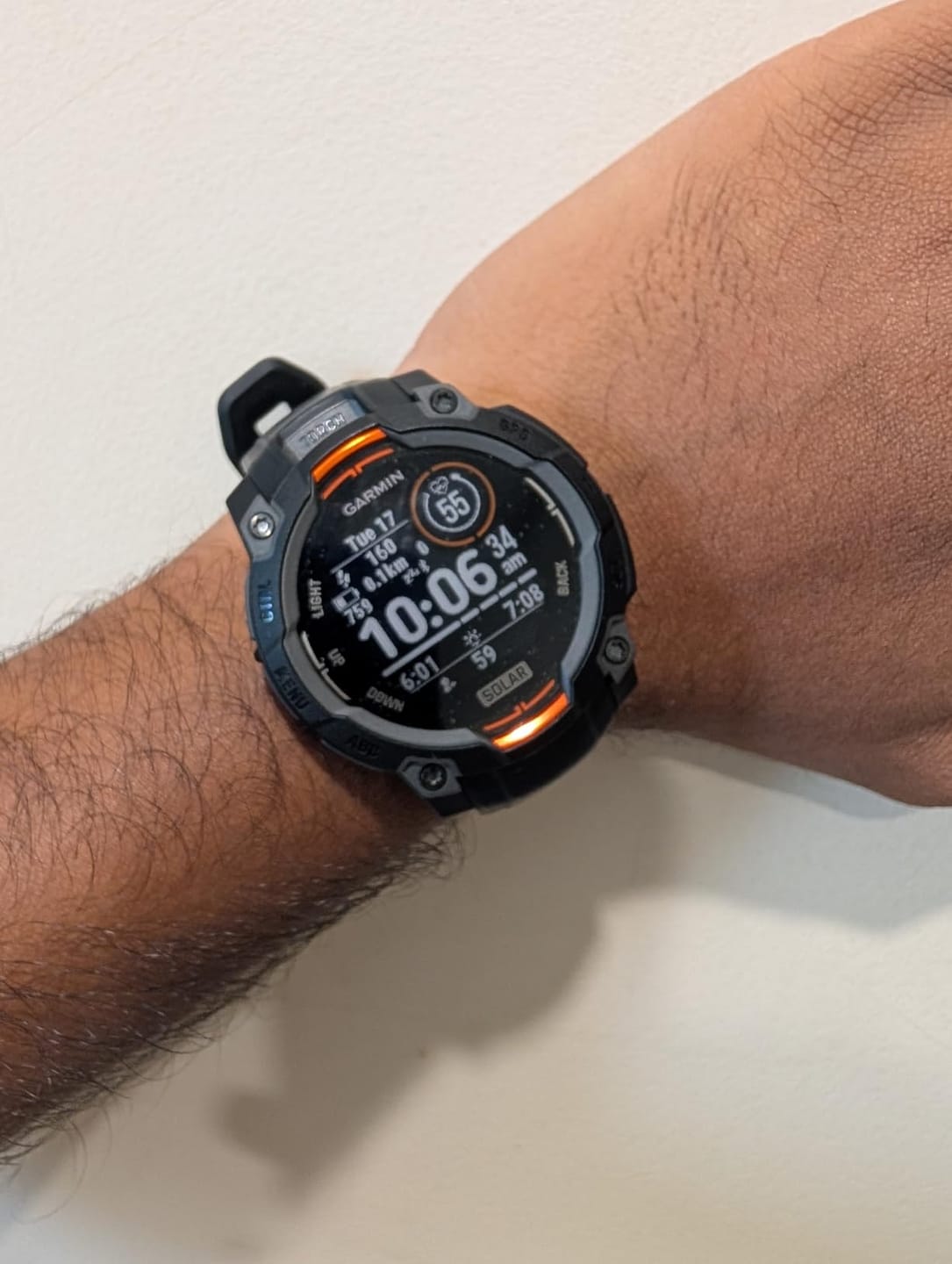 Customer photo review of Garmin Instinct 3 Solar