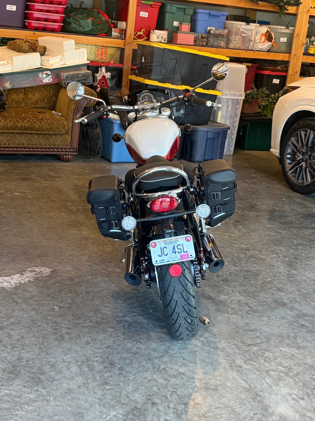 Customer photo review of 20L - Incognito Quick-Mount Small Triumph Bonneville Speedmaster 2018+ Saddlebags