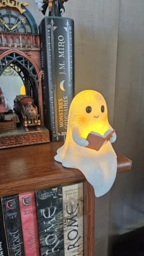 Customer photo review of Cozy Ghost – A little spirit that brings warmth & light