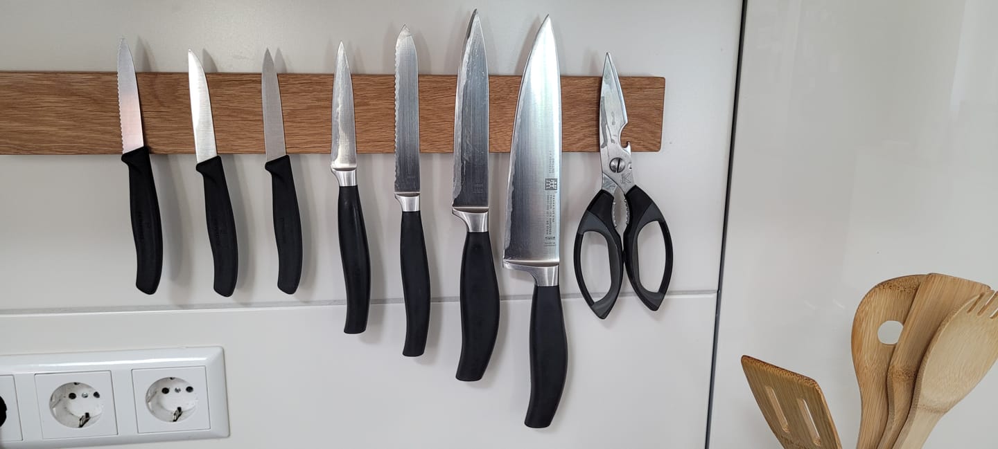 Customer photo review of Messerhalter, Magnetleiste für Messer - Oskar