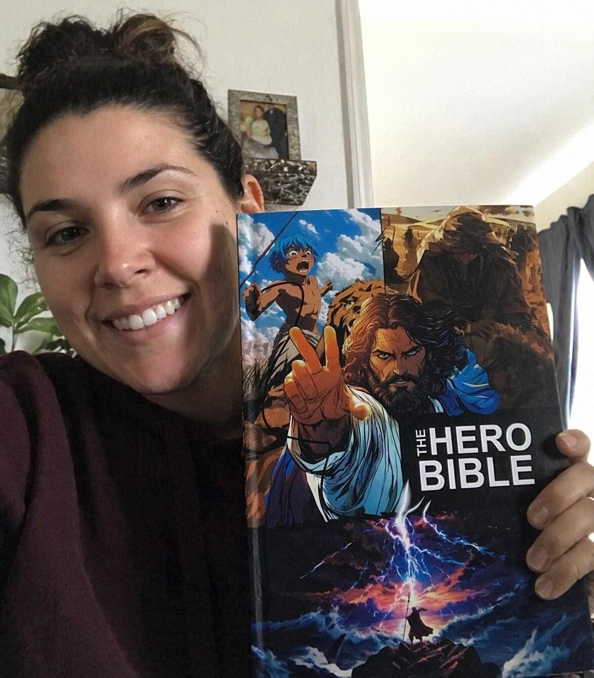 Customer photo review of Comic Bible Book