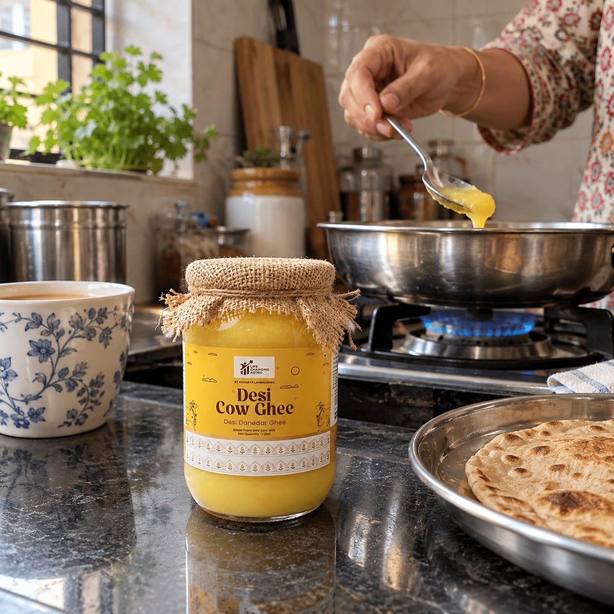 Customer photo review of Desi Cow Ghee