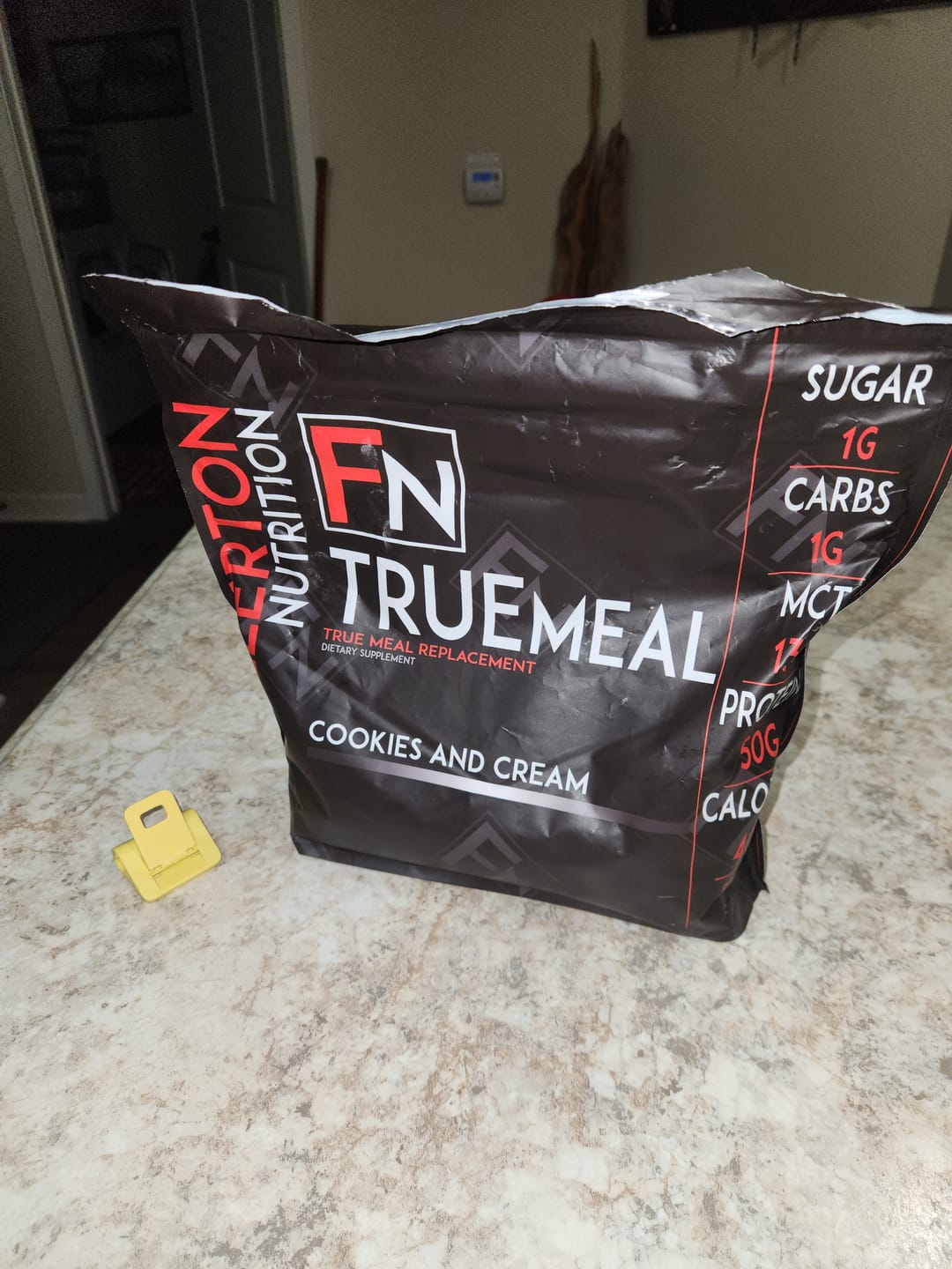 Customer photo review of True Meal Low Carb Meal Replacement