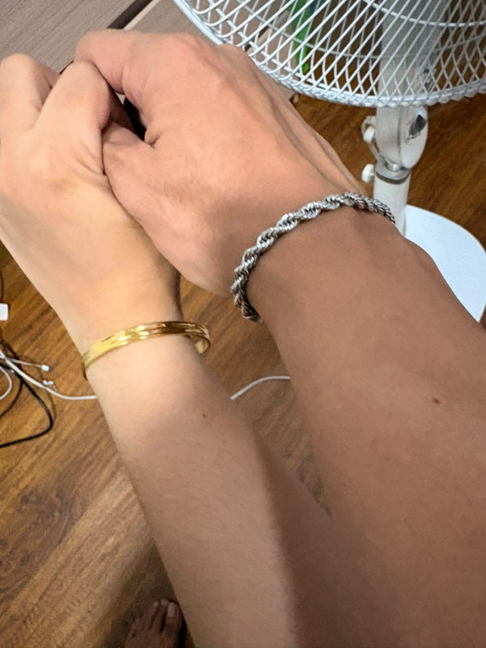 Customer photo review of Cairo Twisted Bracelet