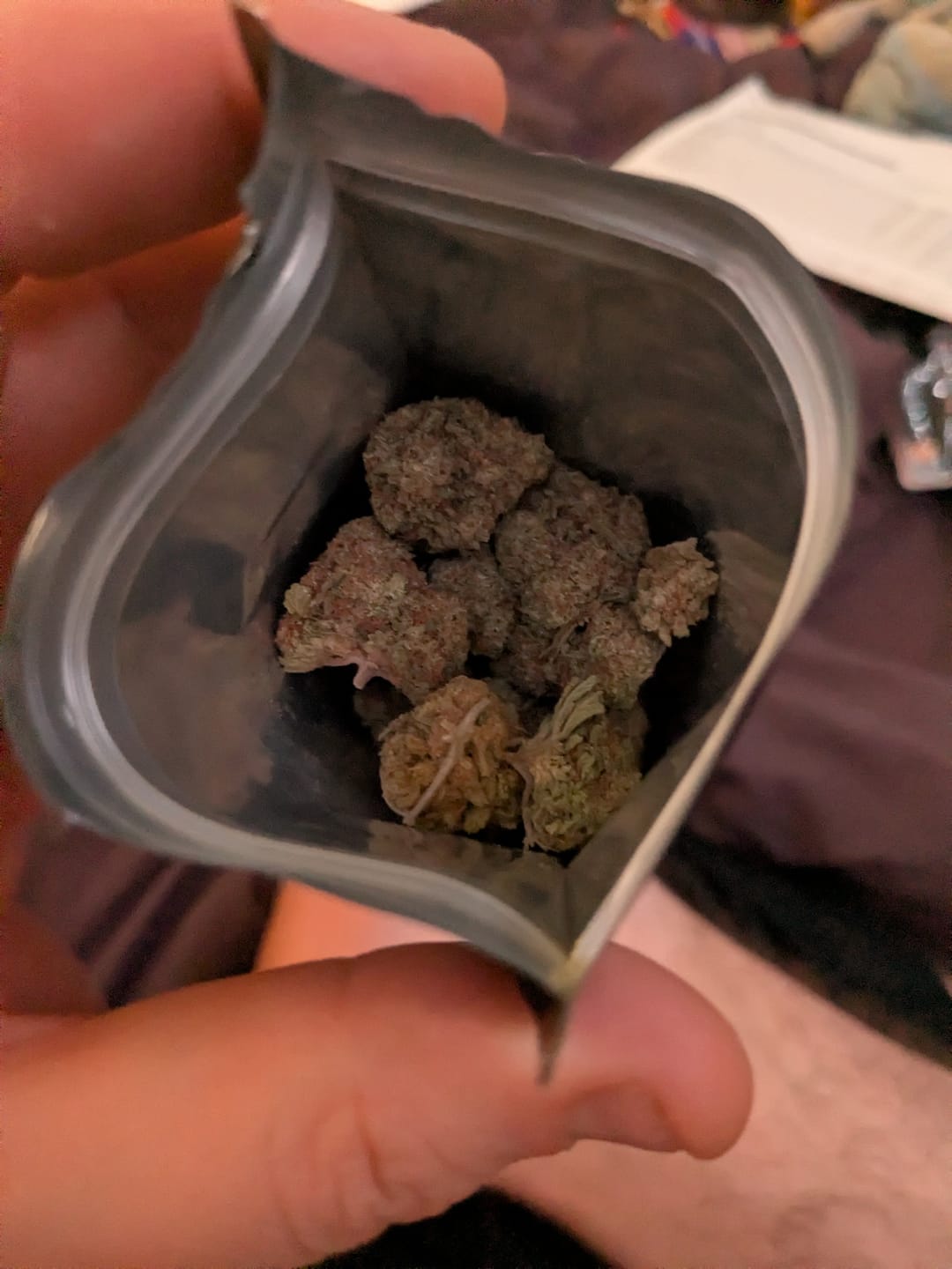 Customer photo review of Gumbo Light Dep THCA Flower