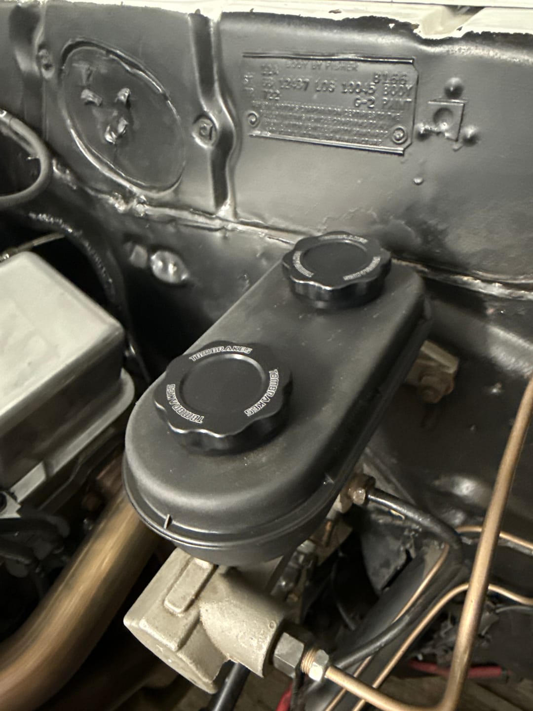 Customer photo review of TBM Modular Master Cylinder Billet Reservoir Cap (Mopar Style)