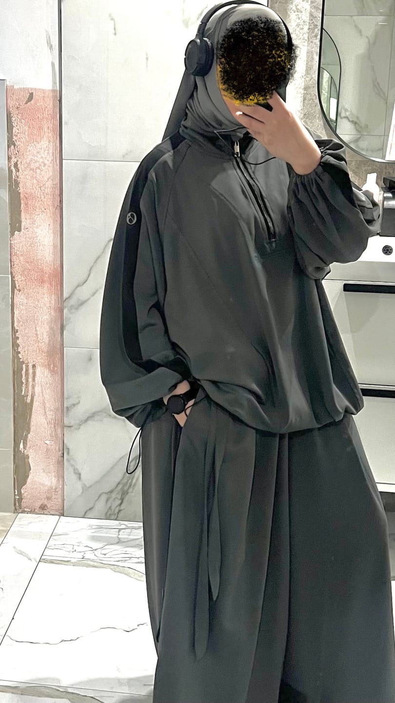 Customer photo review of Palazzo évolutif ajustable type jogging « FLEX PALAZZO » - OUMMI BASICS
