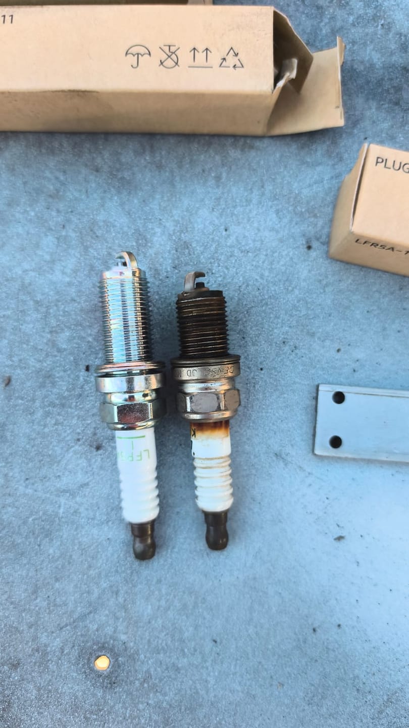 Customer photo review of Bujias Cada una Hyundai Accent 1995 2010 Original 1881411051
