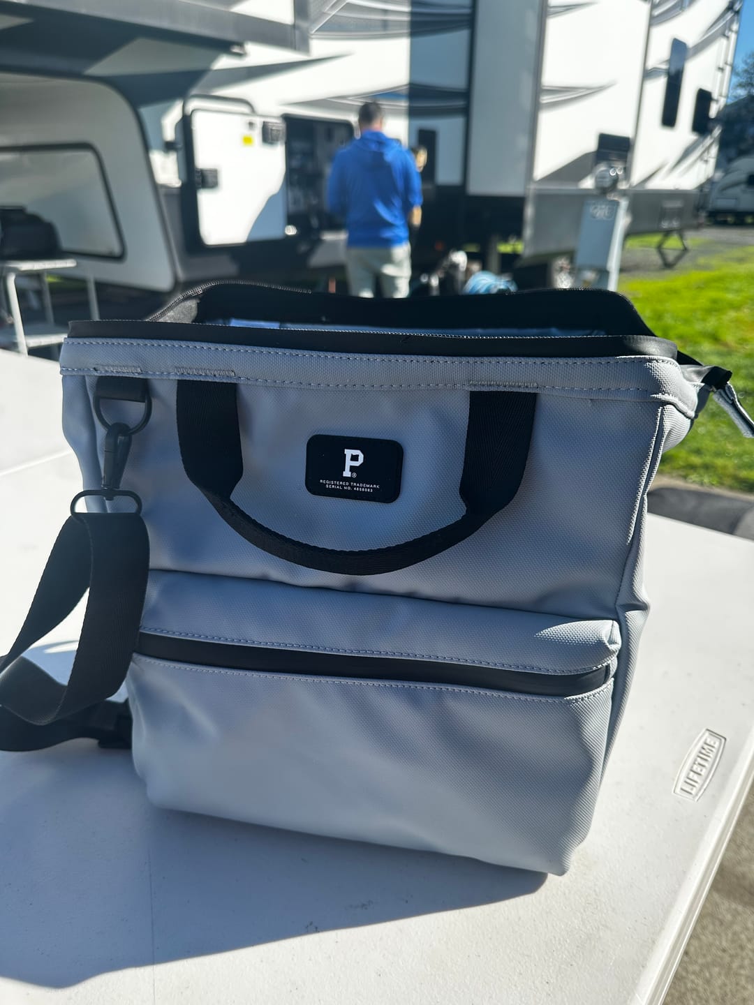 Customer photo review of Cascade Glacier Cooler