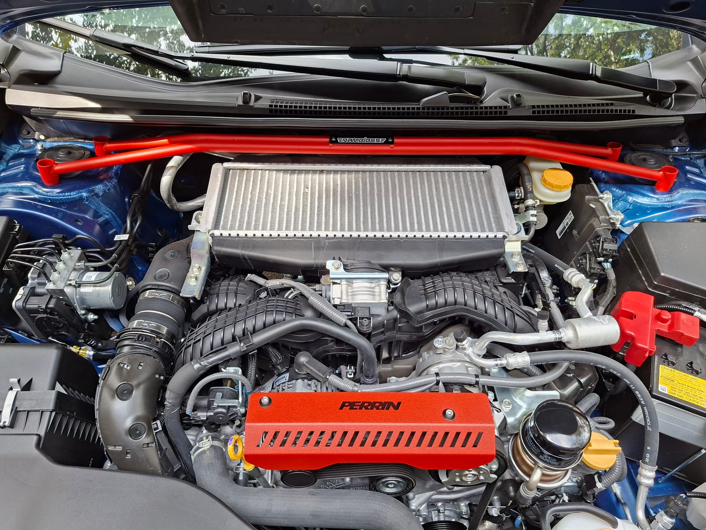 Customer photo review of Pulley Cover for 2022-2026 WRX & Non-Turbo Outback, Legacy, Crosstrek, Impreza, Forester