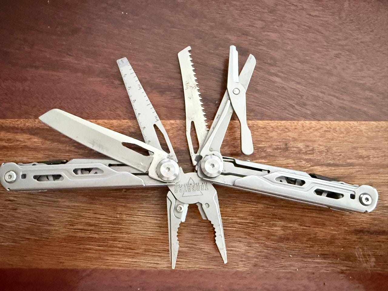 Customer photo review of Custom leather pouch for the TerraTAC™ x14 Multitool