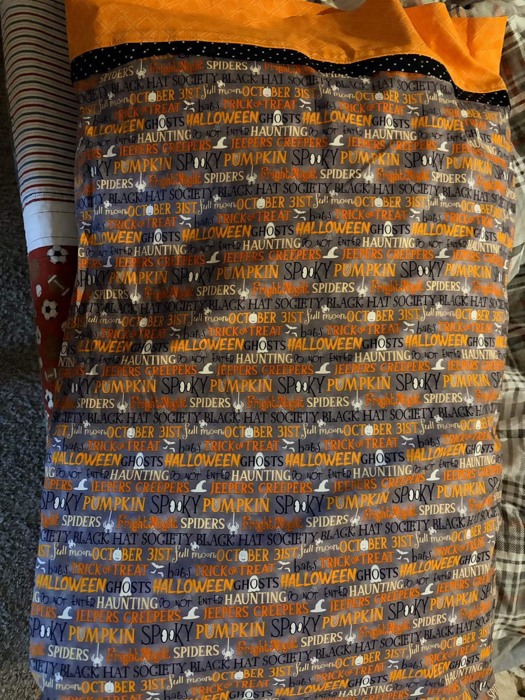 Customer photo review of Fright Night Pillowcase Kit with Free Pattern