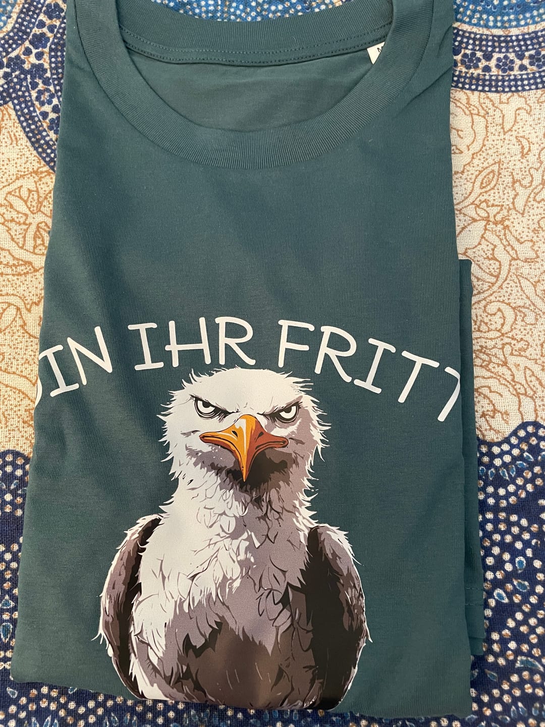 Customer photo review of Ich bin der Uwe und bin auch dabei   · Herren Premium Bio T-Shirt